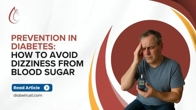 how to avoid dizziness in diabetes