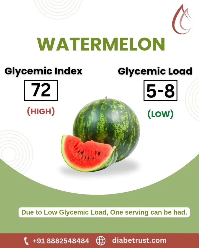 Is watermelon good for diabetic