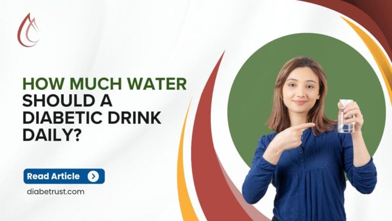 diabetes and water: how much should a diabetic drink daily